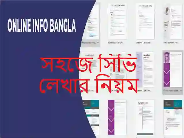 সহজে-সিভি-লেখার-নিয়ম