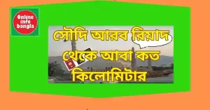 রিয়াদ থেকে আবা কত কিলোমিটার 