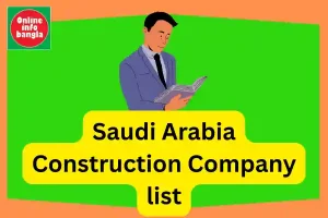 Saudi Arabia Construction Company list